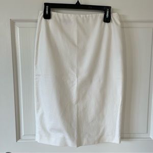 Lafayette 148 New York white skirt size 2